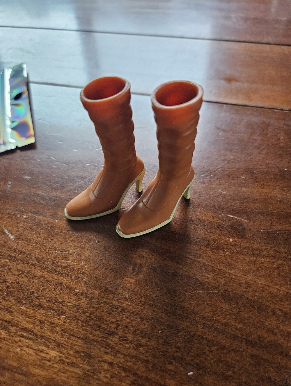 🧡3/$15 Bratz Doll Replacement Brown Heeled Fashion Boots